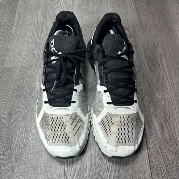 on cloudflow 2.0 mens size 8.5 shoes white black athletic running sneakers - Picture 5 of 12